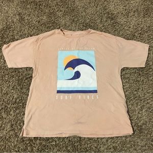 ZARA Sunset Ocean Graphic Tee Shirt |Size 13-14